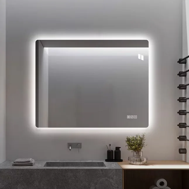 Backlit Bathroom Mirror