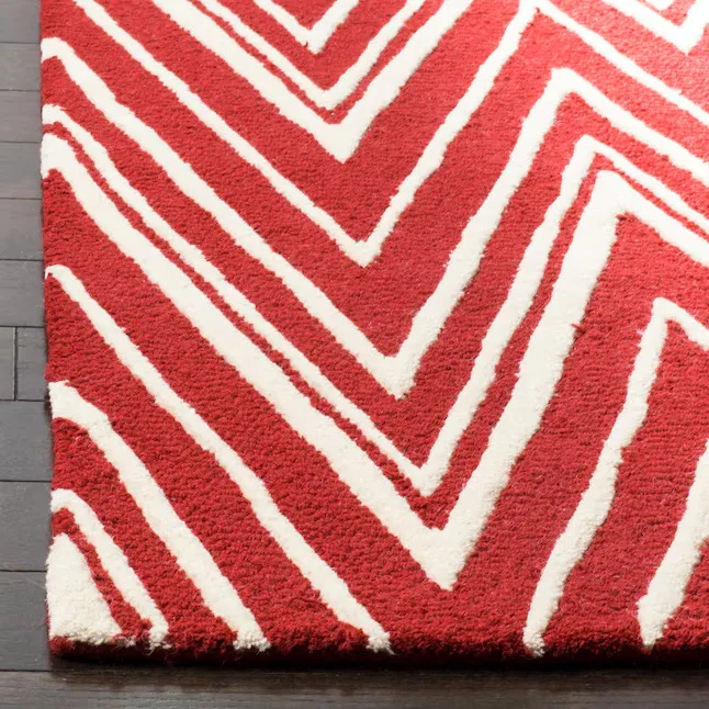 Safavieh Cambridge Red Ivory Area Rug