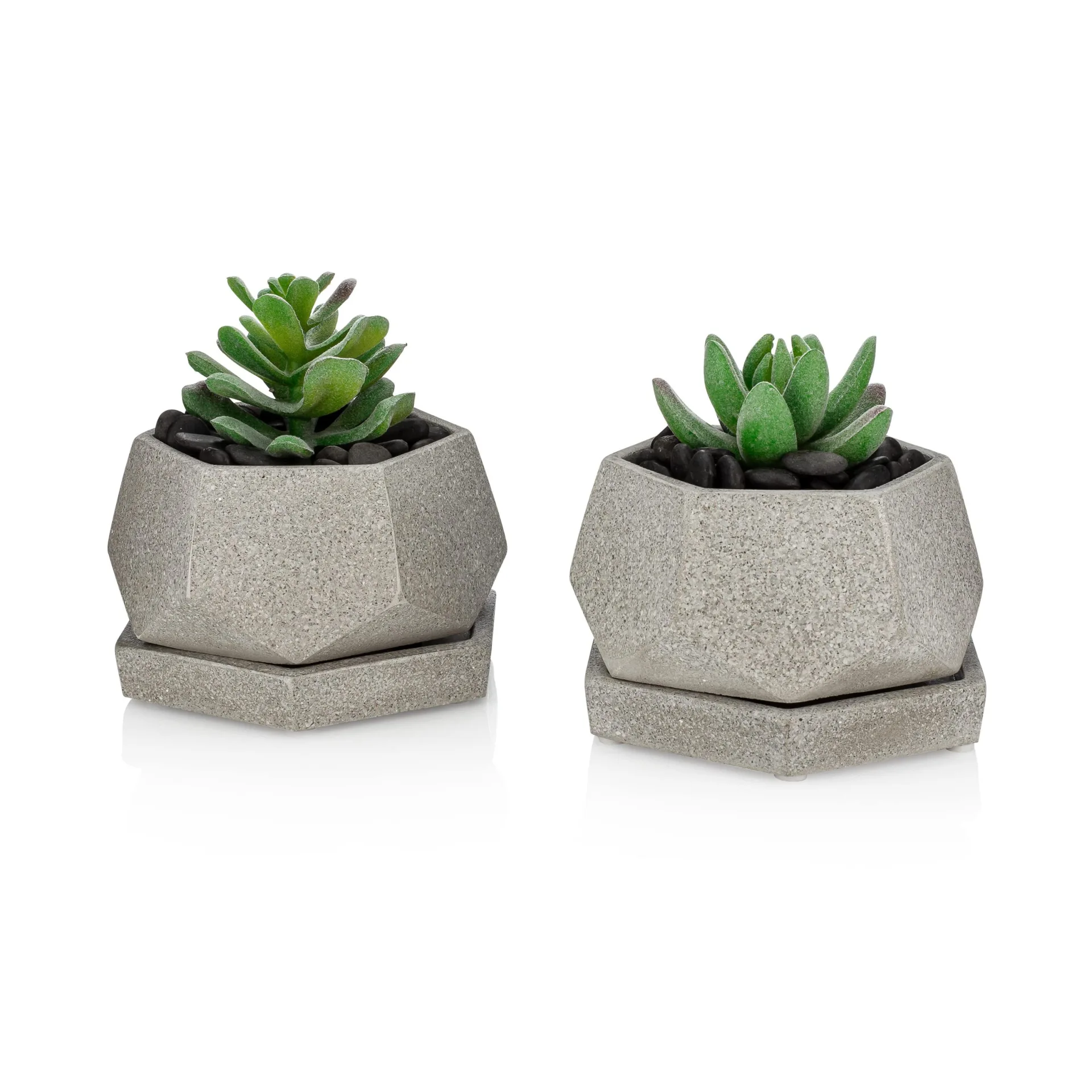 Geometric Concrete Planter