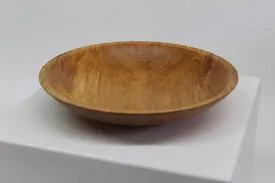 Round Wooden Bowl