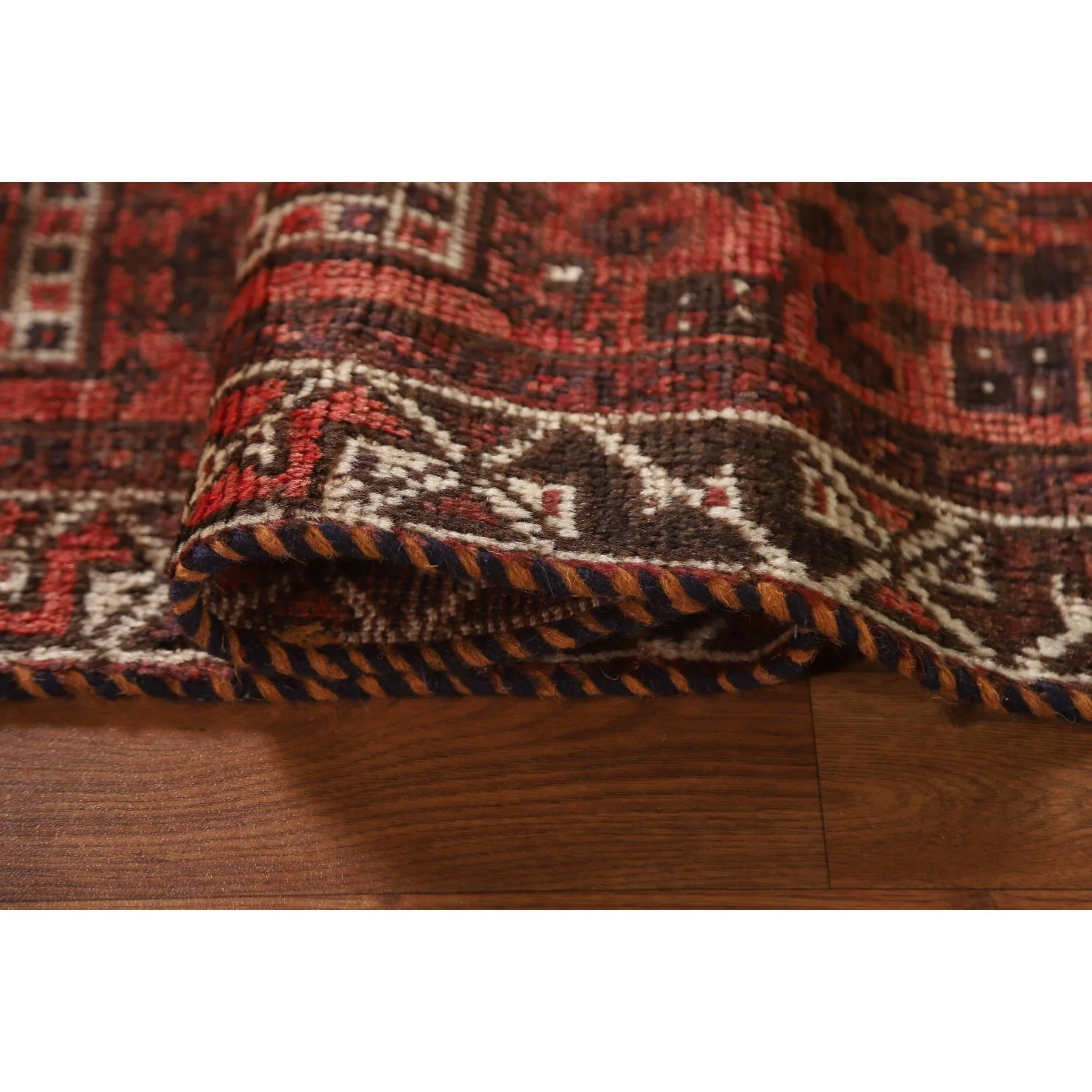 Qashqai Traditional Geometric Wool Area Rug