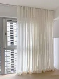 Solid White Sheer Curtains