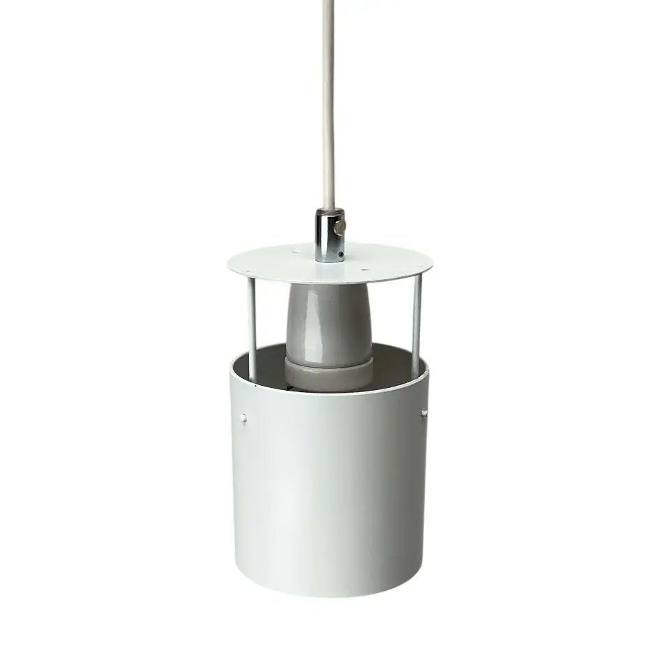 Fyrtønden Minimalist Cylindrical Metal Pendant Light