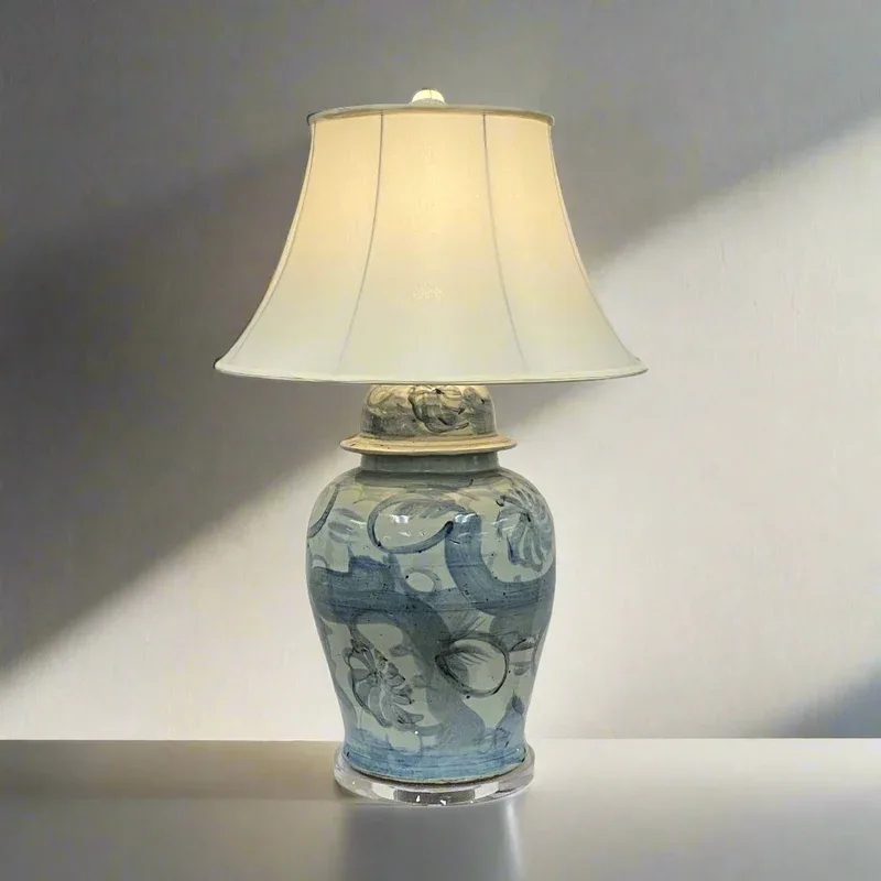 Blue and White Ginger Jar Table Lamp