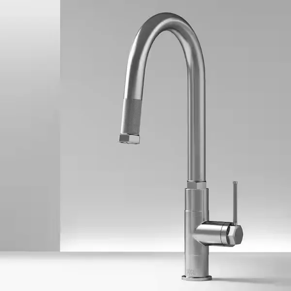 VIGO Hart Arched Kitchen Faucet