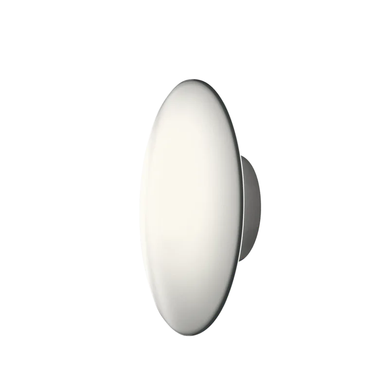 AJ Eklipta Round Glass Wall Sconce