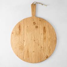 Round Wood Cutting Board