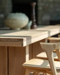 Natural Oak Rectangular Dining Table