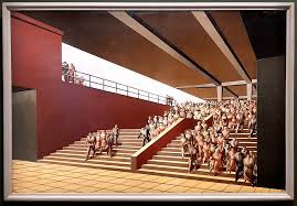 Karl Völker Bahnhof Art Print