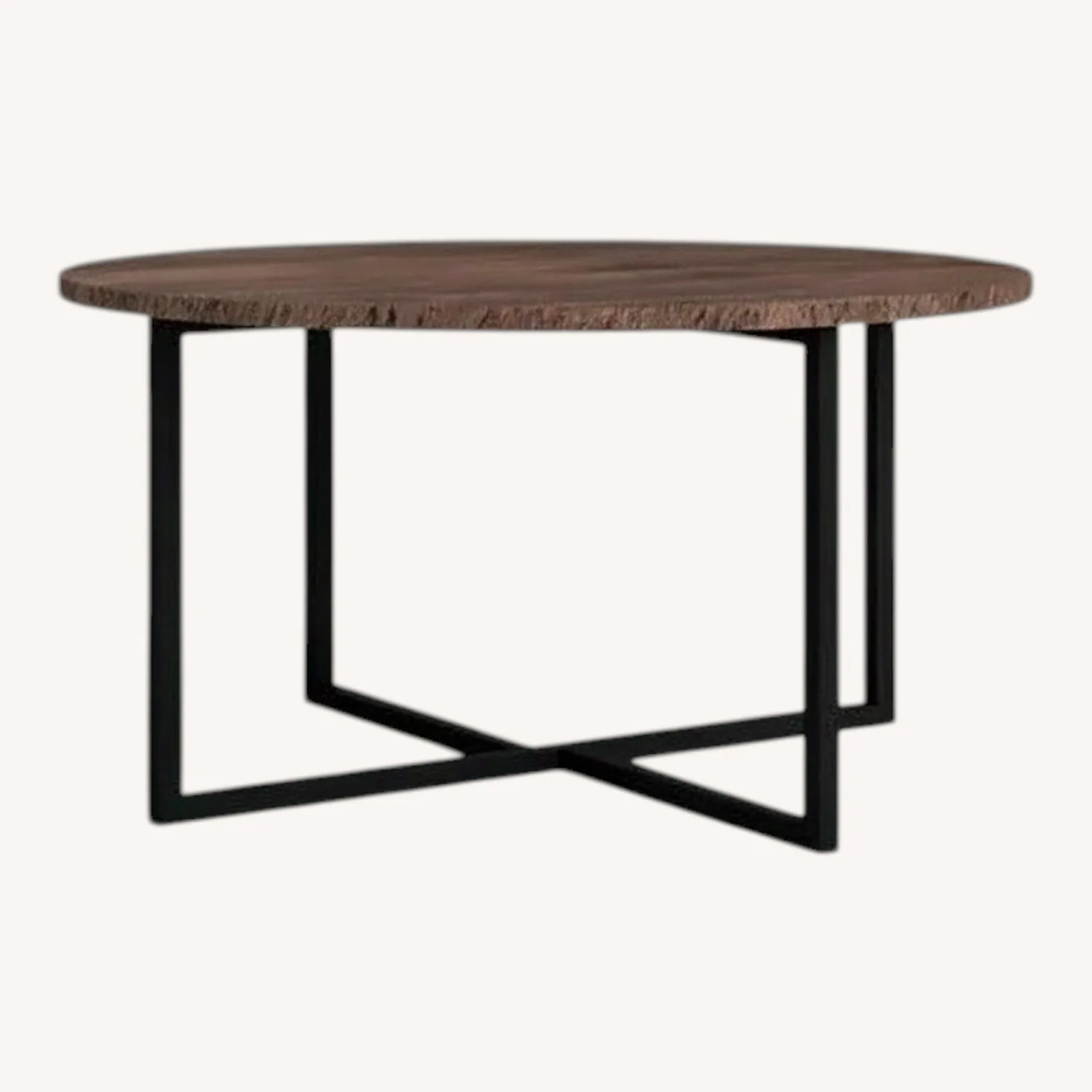 Round Wood Coffee Table