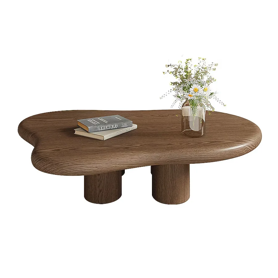 Organic Modern Wood Coffee Table