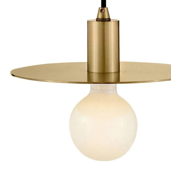 Lulu Lacquered Brass Pendant Light