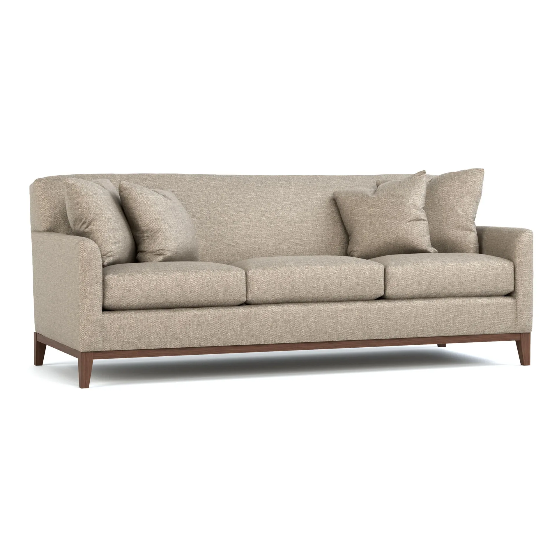 Walnut Grove Beige Textured Sofa
