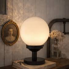 Mid-Century Modern Globe Table Lamp