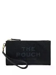 Marc Jacobs Black Leather Clutch Bag