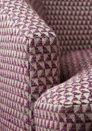 Pollux Mulberry Upholstered Armchair