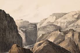 Vintage Canyon Framed Wall Art