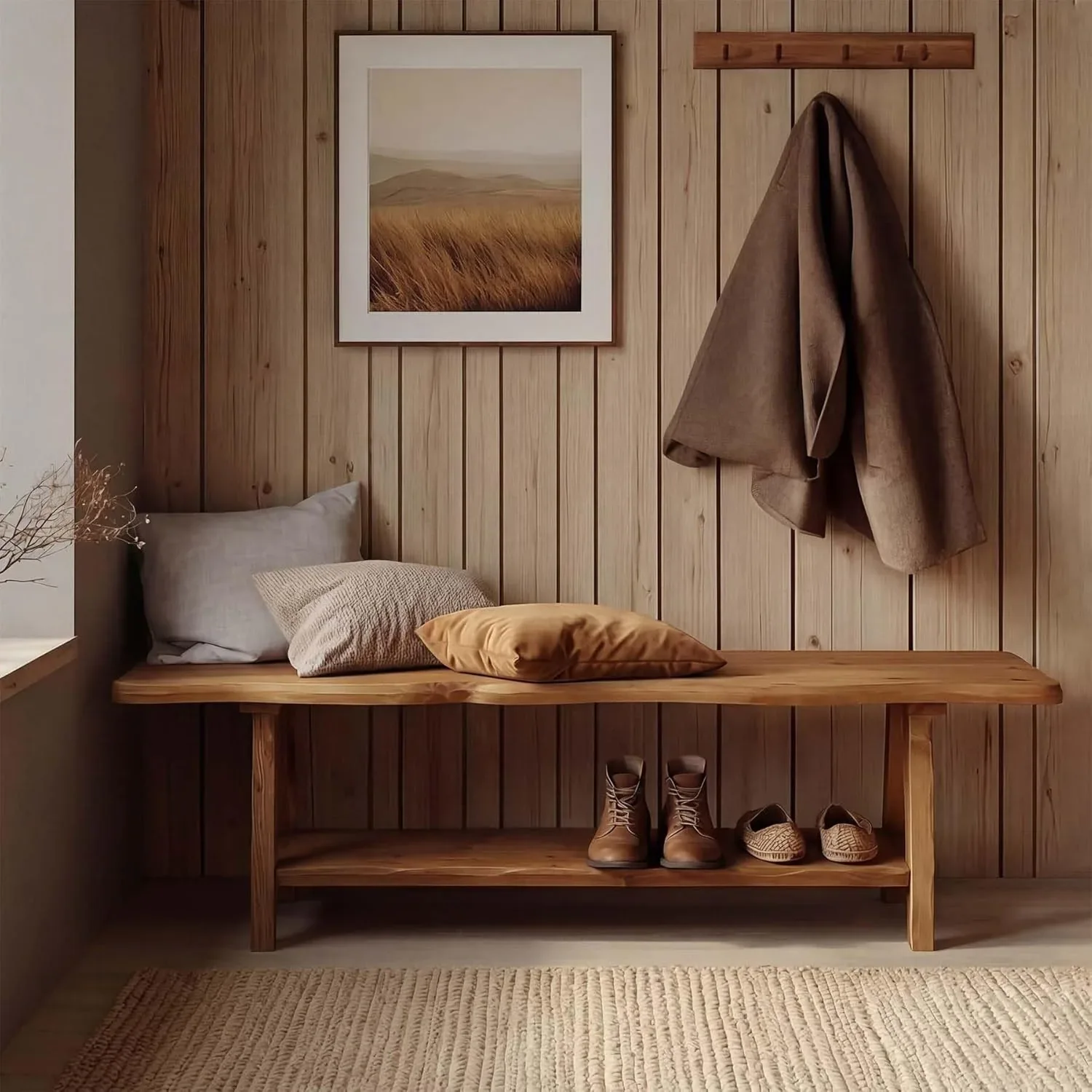 Wooden Bench