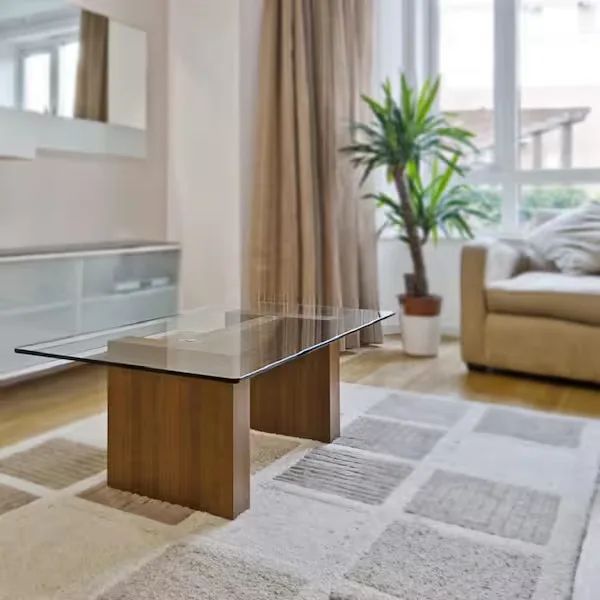 Rectangular Glass Coffee Table