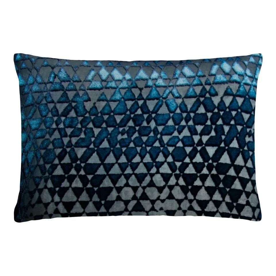 Geometric Velvet Throw Pillow
