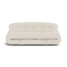 Soriana Cream Bouclé Tufted Sofa