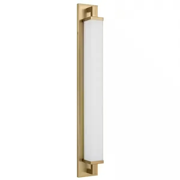 Modern Brushed Brass Wall Sconce