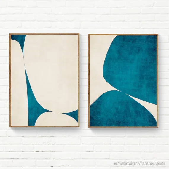 Abstract Framed Wall Art