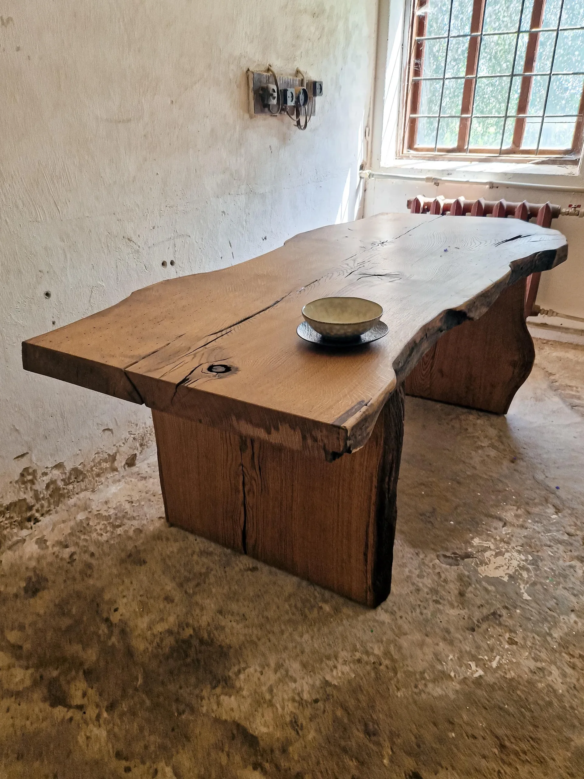 Rustic Live Edge Dining Table