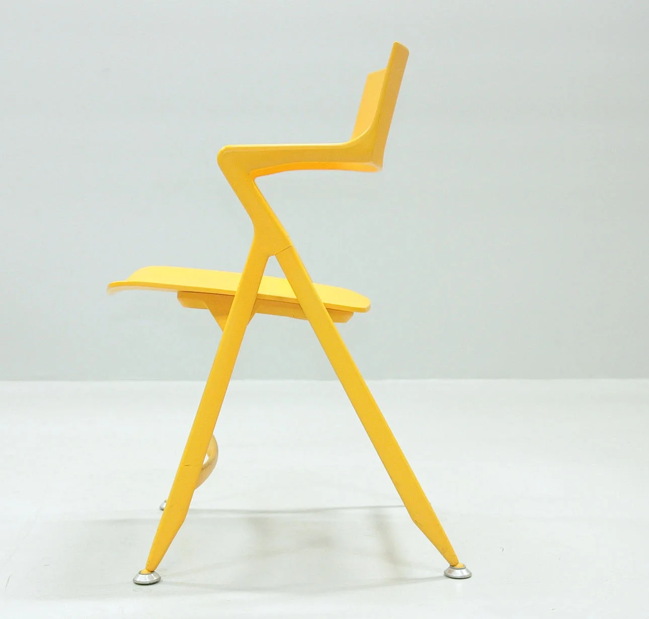 Dolly Yellow Sculptural Accent Chair