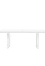 White Rectangular Dining Table