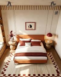 Modern Minimalist Leather Bed