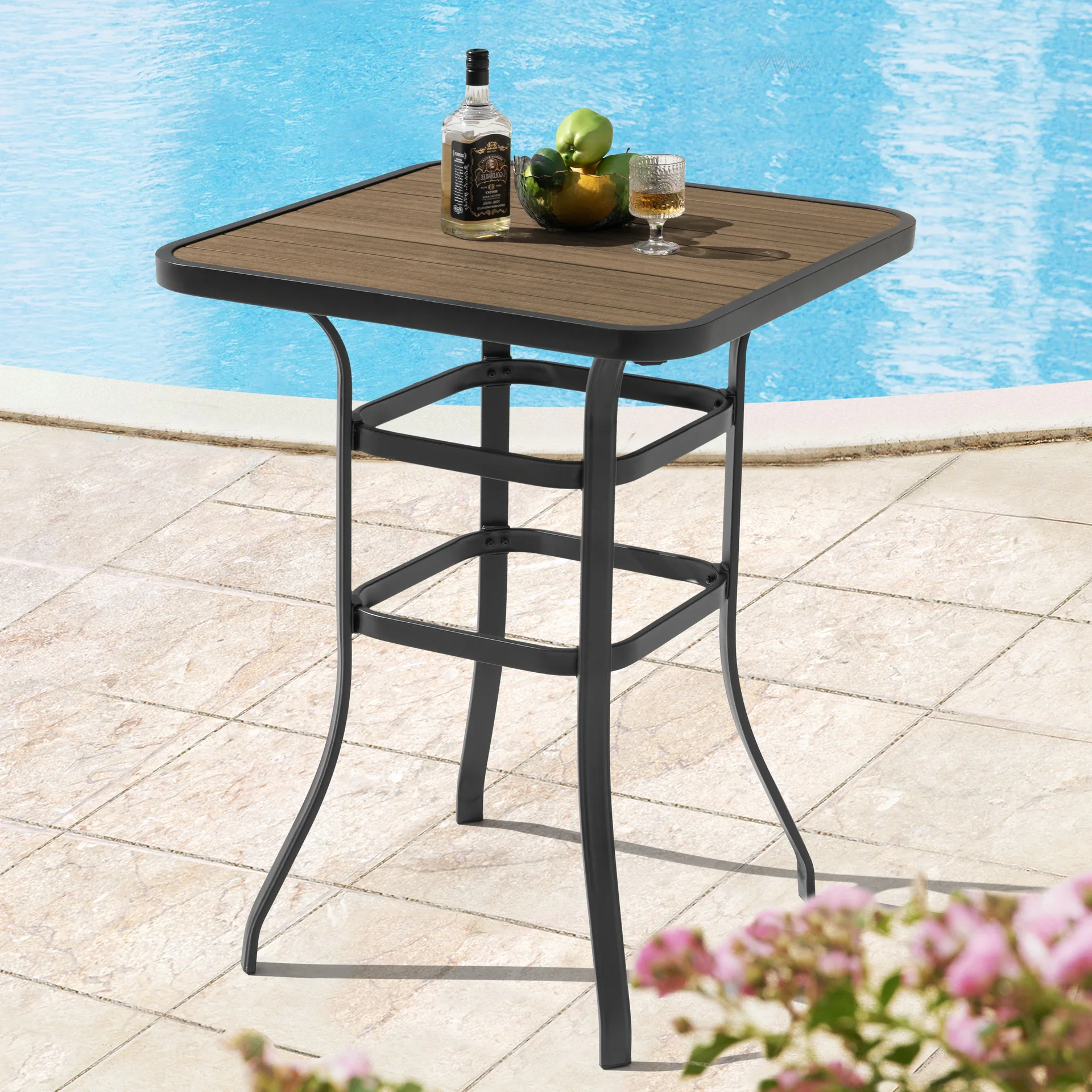 Square Outdoor Dining Table
