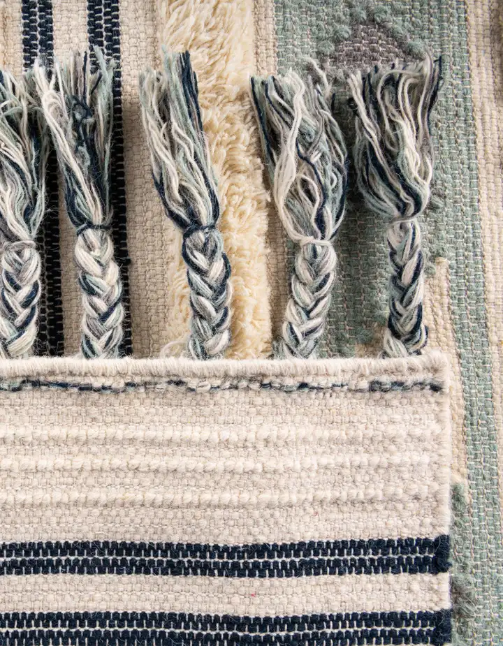 Woven Wool Area Rug