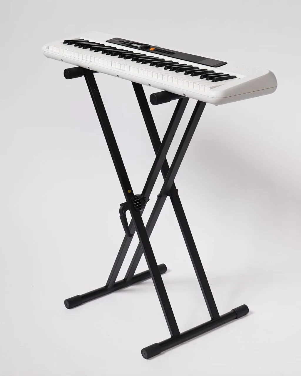 Modern White Electronic Keyboard