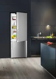 Silver Steel Refrigerator