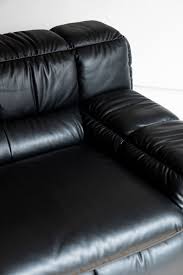 Karimoku ZE Black Leather Armchair