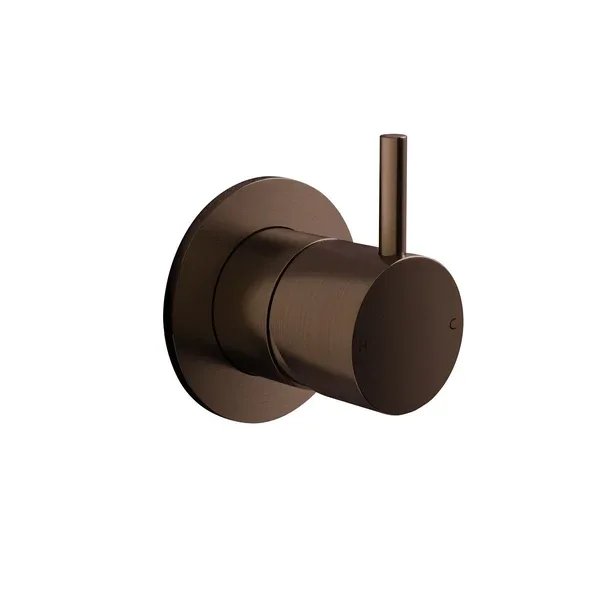 Brushed Bronze Shower Valve Handle