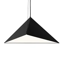 Matte Black Metal Pendant Light