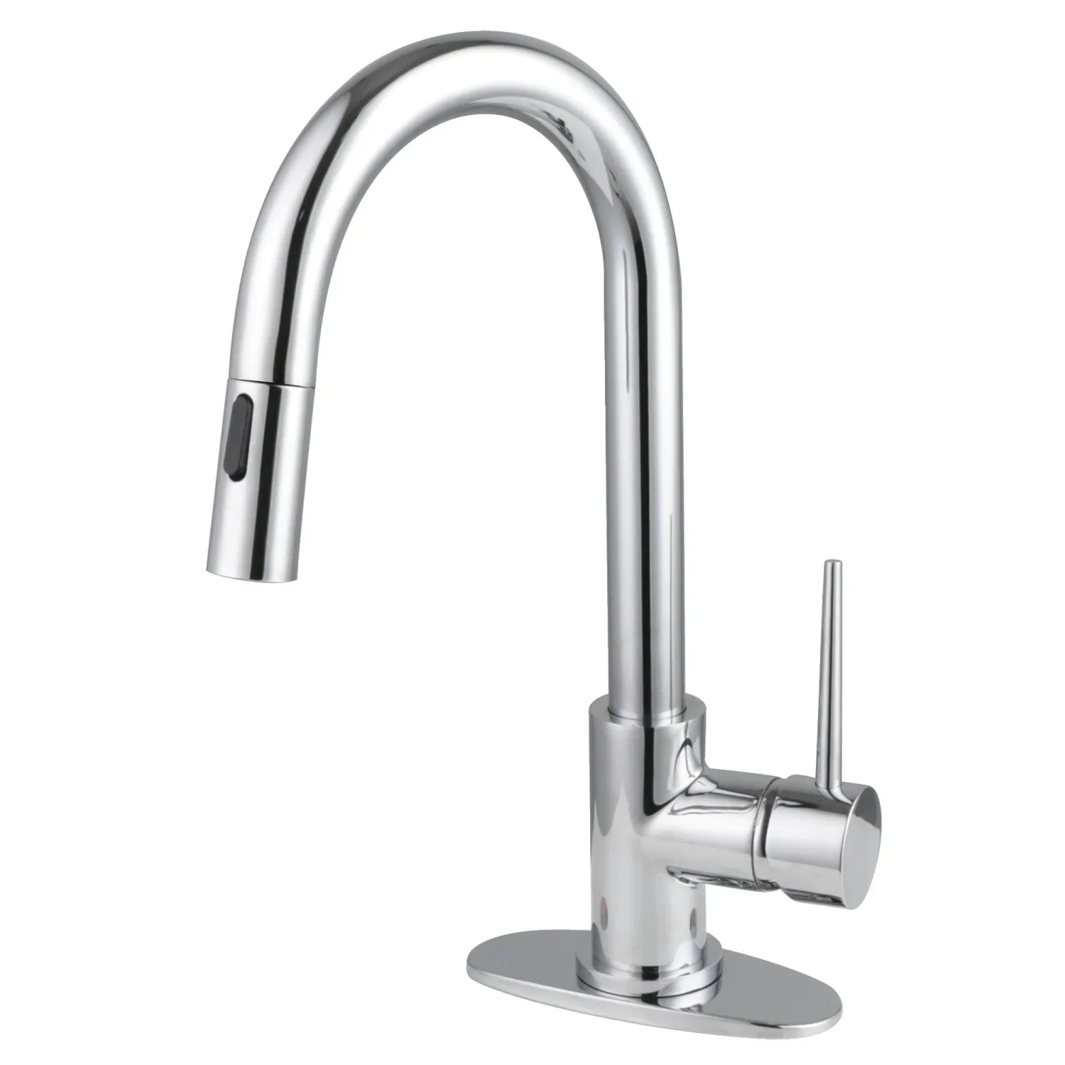 Kingston Sona Polished Chrome Gooseneck Faucet