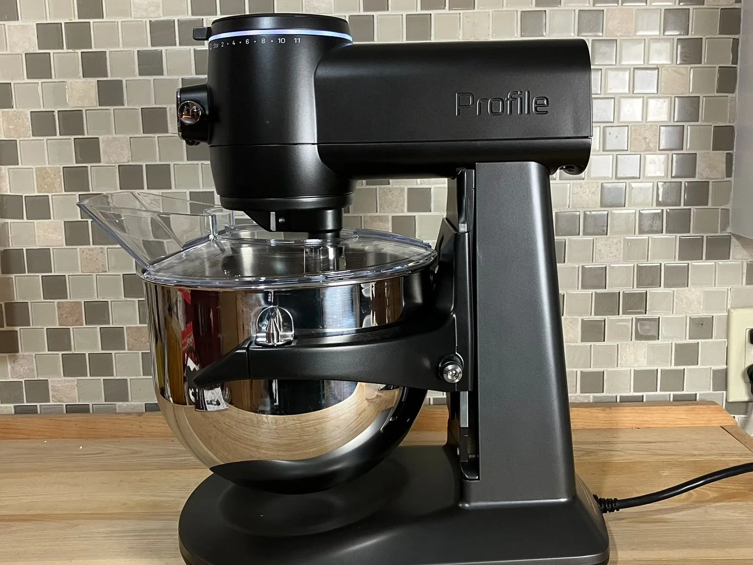 GE Profile Smart Mixer Matte Black Stand Mixer