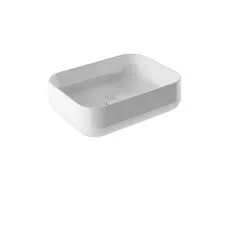 Royo Nomia Modern Rectangular Ceramic Vessel Sink