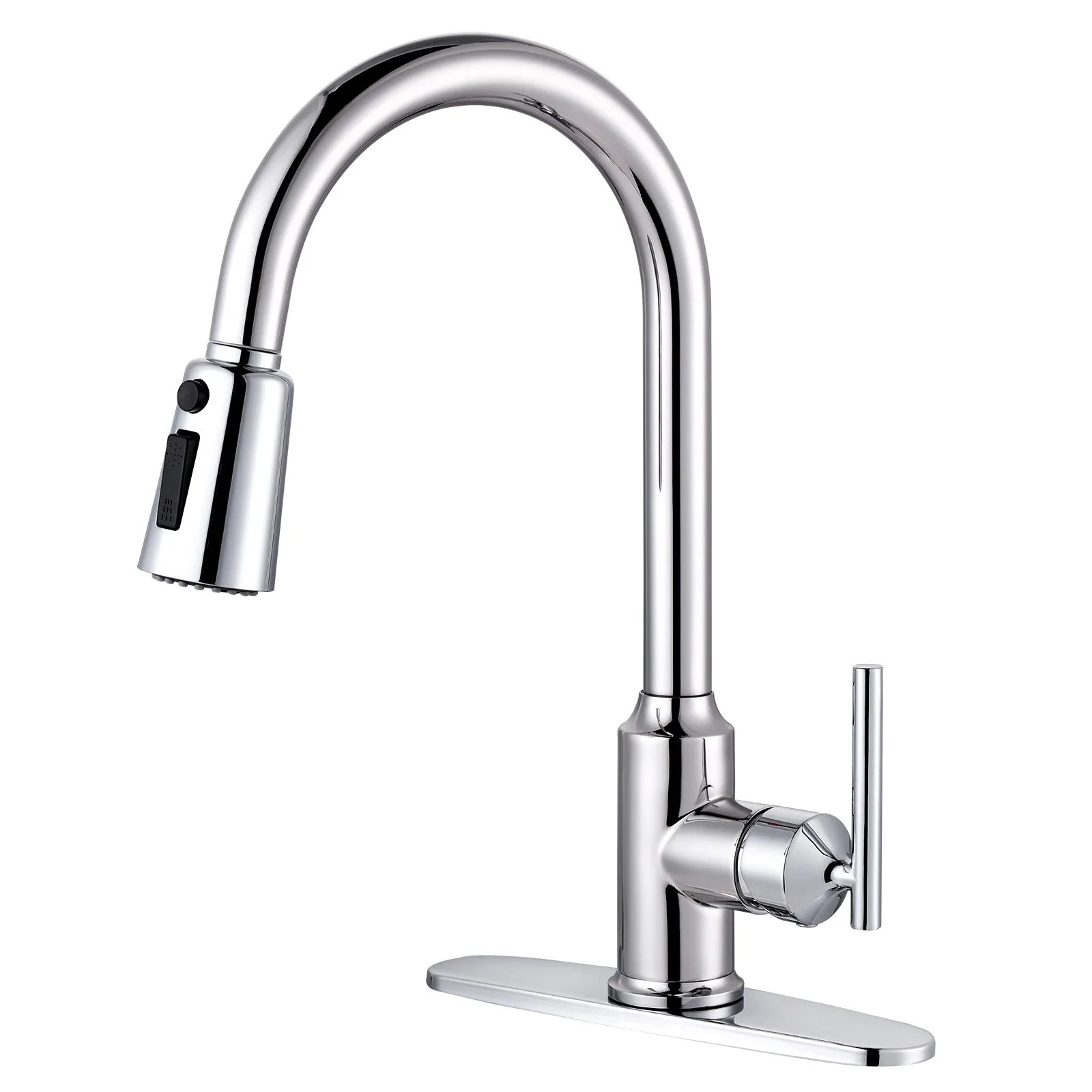 WOWOW Chrome Kitchen Faucet