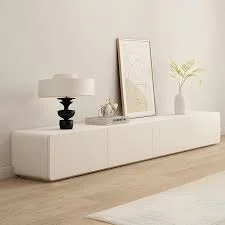 Minimalist Cream Media Console