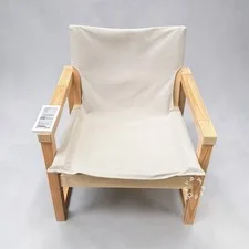 Natural Wood Armchair