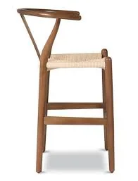 Wishbone Wood Counter Stool