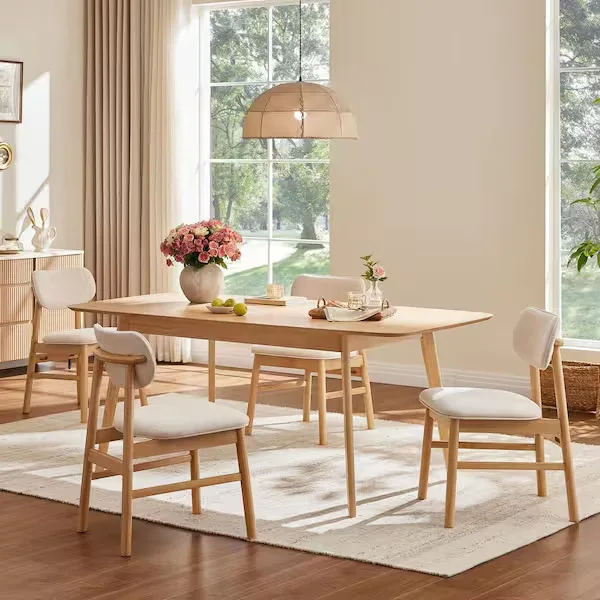 Reid Rectangular Oak Dining Table