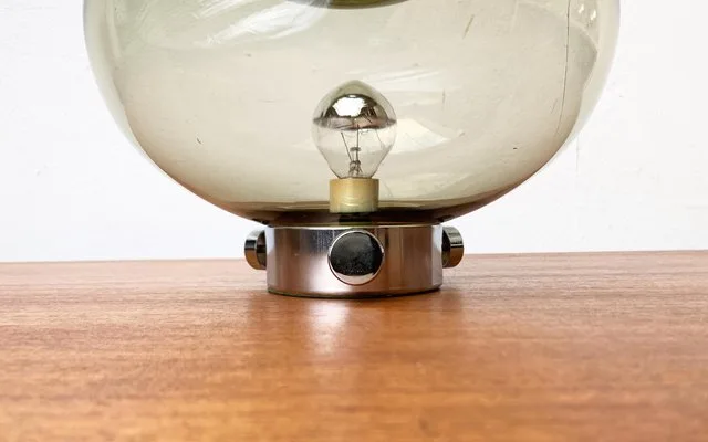 Mid-Century Modern Glass Table Lamp