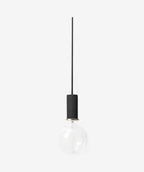 Collect Matte Black Metal Pendant Light