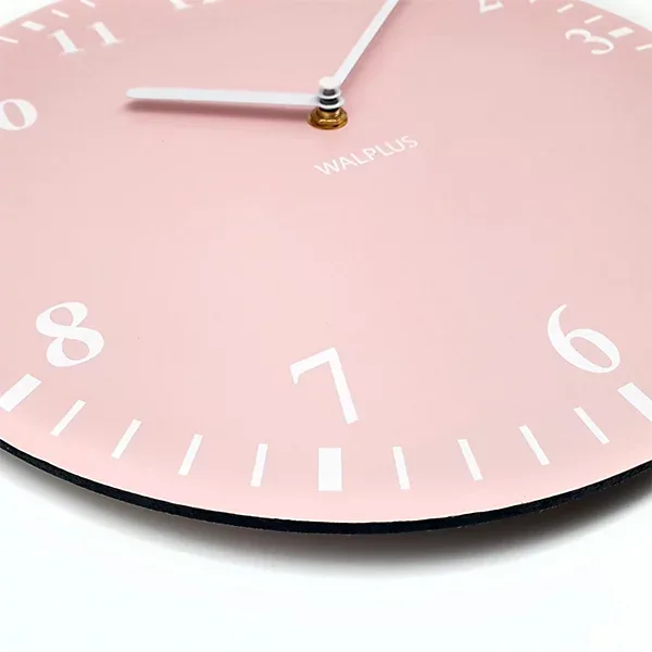 Pink Round Wall Clock