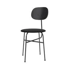 Minimalist Black Steel Dining Chair